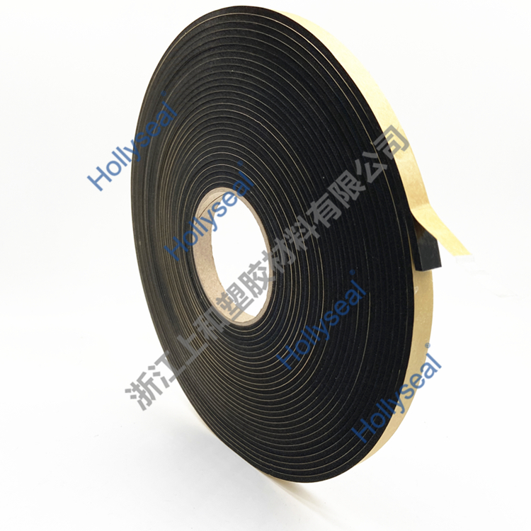 中密度閉孔水密封PVC泡棉膠帶戶外應用防風雨條