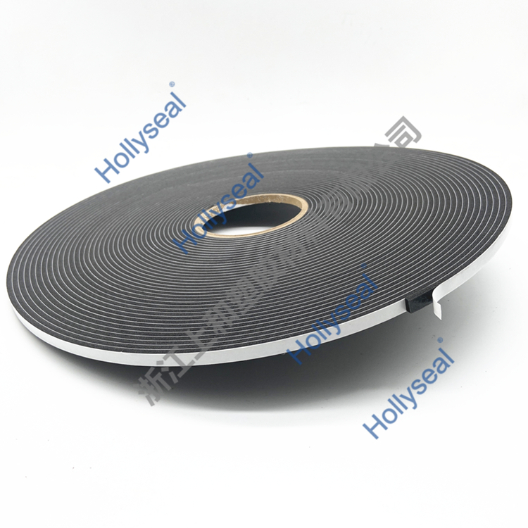 Hollyseal?中等密度閉孔雙面帶膠1.2mm厚櫥柜門密封PVC泡棉膠帶