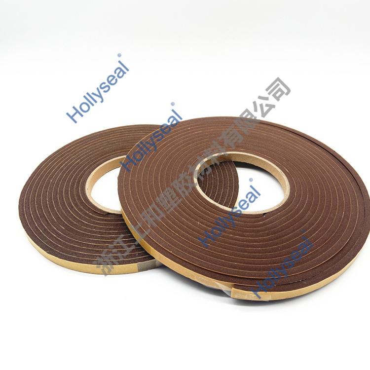 Hollyseal?聚氯乙烯防火隔熱減震單面發泡膠帶 厚度1mm~25mm，密度110kg/m3~500kg/ m3